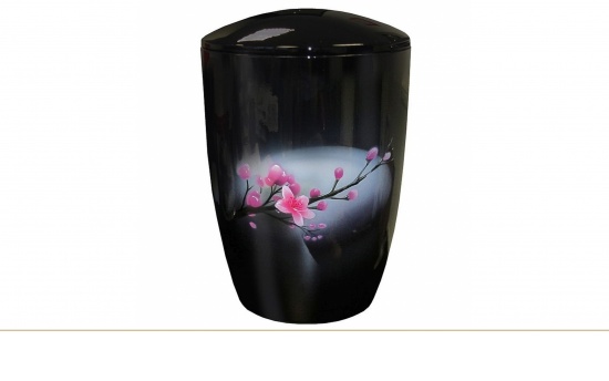 Glas mit Blütenzweig   <small>(U4)</small>