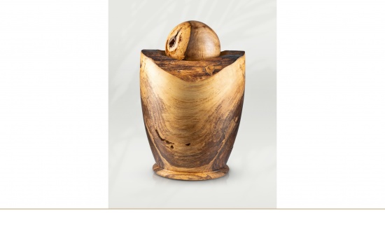 Holzurne mit Kugel   <small>(U5)</small>