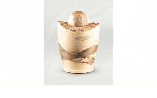 Holzurne mit Kugel   <small>(U5)</small>