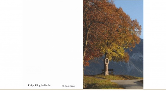 Ruhpolding im Herbst  